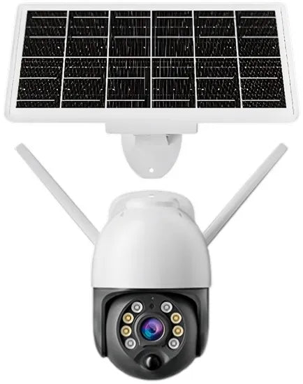 Cámara IP Satellite A-CAM8105S Exterior 4MP con Panel Solar