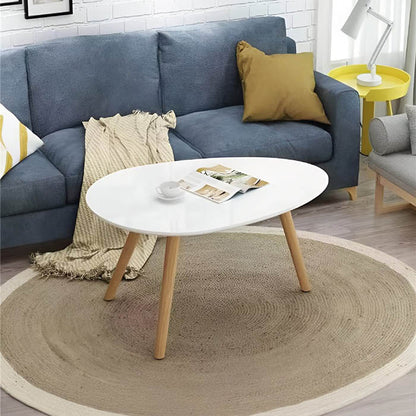 MESA CENTRICA TRIANG  BAMBOO C/BLANCO 99X70X46CM