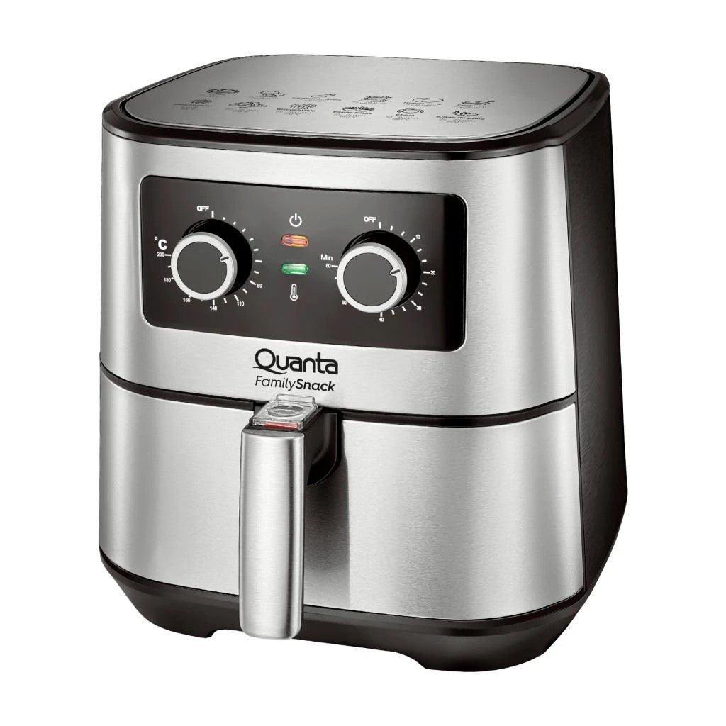 Freidora de Aire Quanta QTAF500 FamilySnack Inox 5,5L 1700W 220V