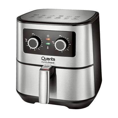 Freidora de Aire Quanta QTAF500 FamilySnack Inox 5,5L 1700W 220V