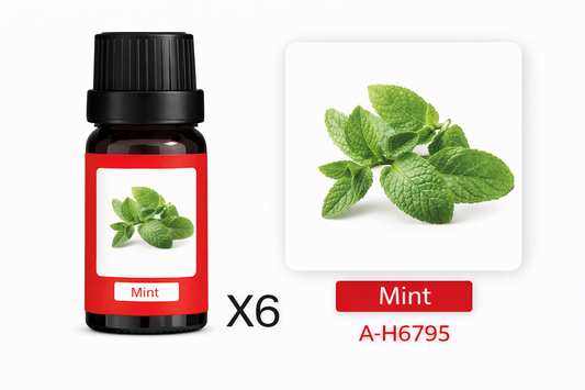 Esencia Aromática A-H6795 para Humidificador Menta Set 6 x 10ml