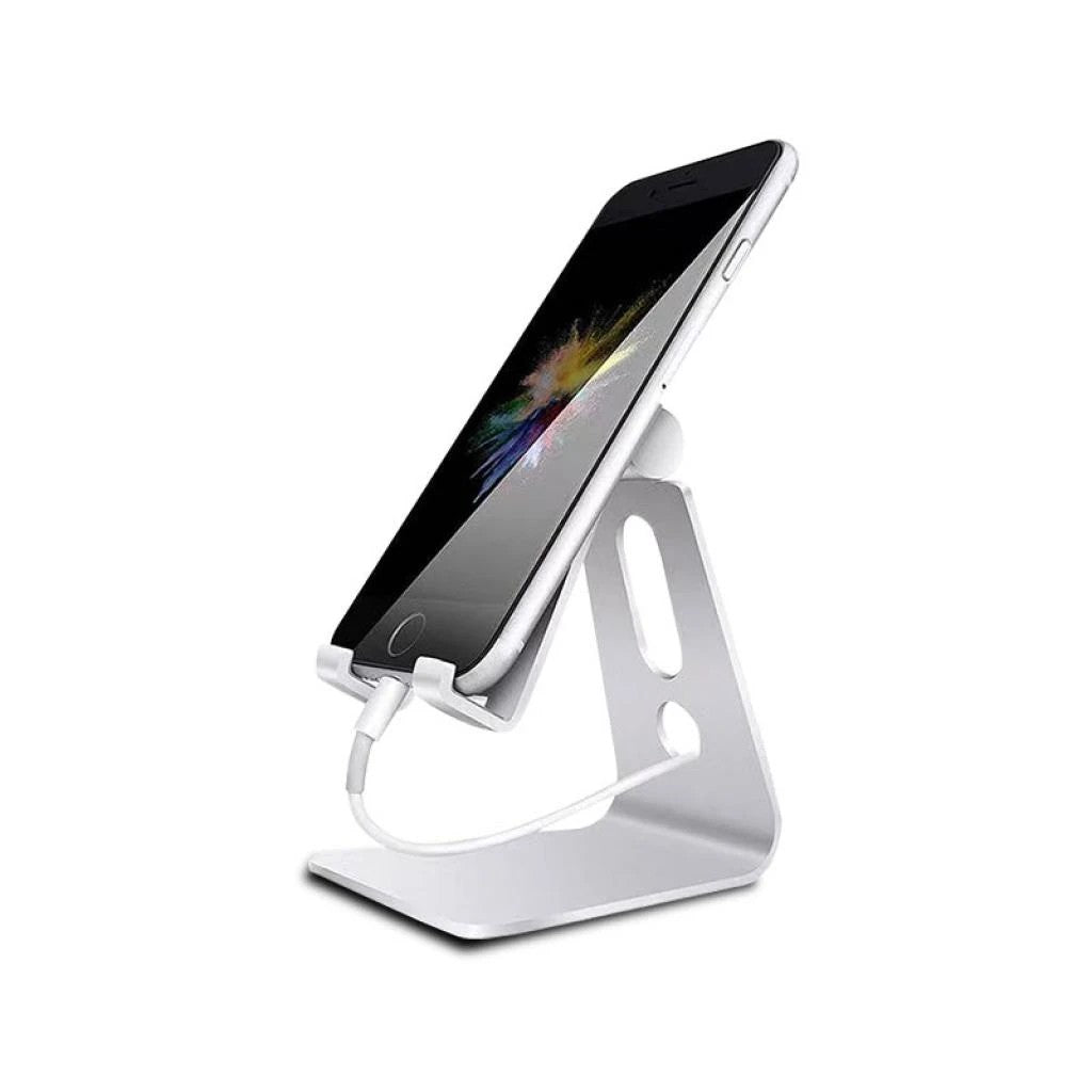 Soporte de Celular para Mesa Quanta QTSCM10 Aluminio 270°