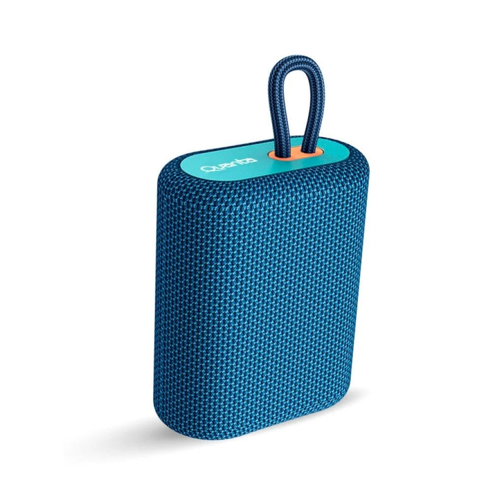 Parlante Bluetooth Portátil Quanta QTSPB64 5W TWS Radio FM Azul