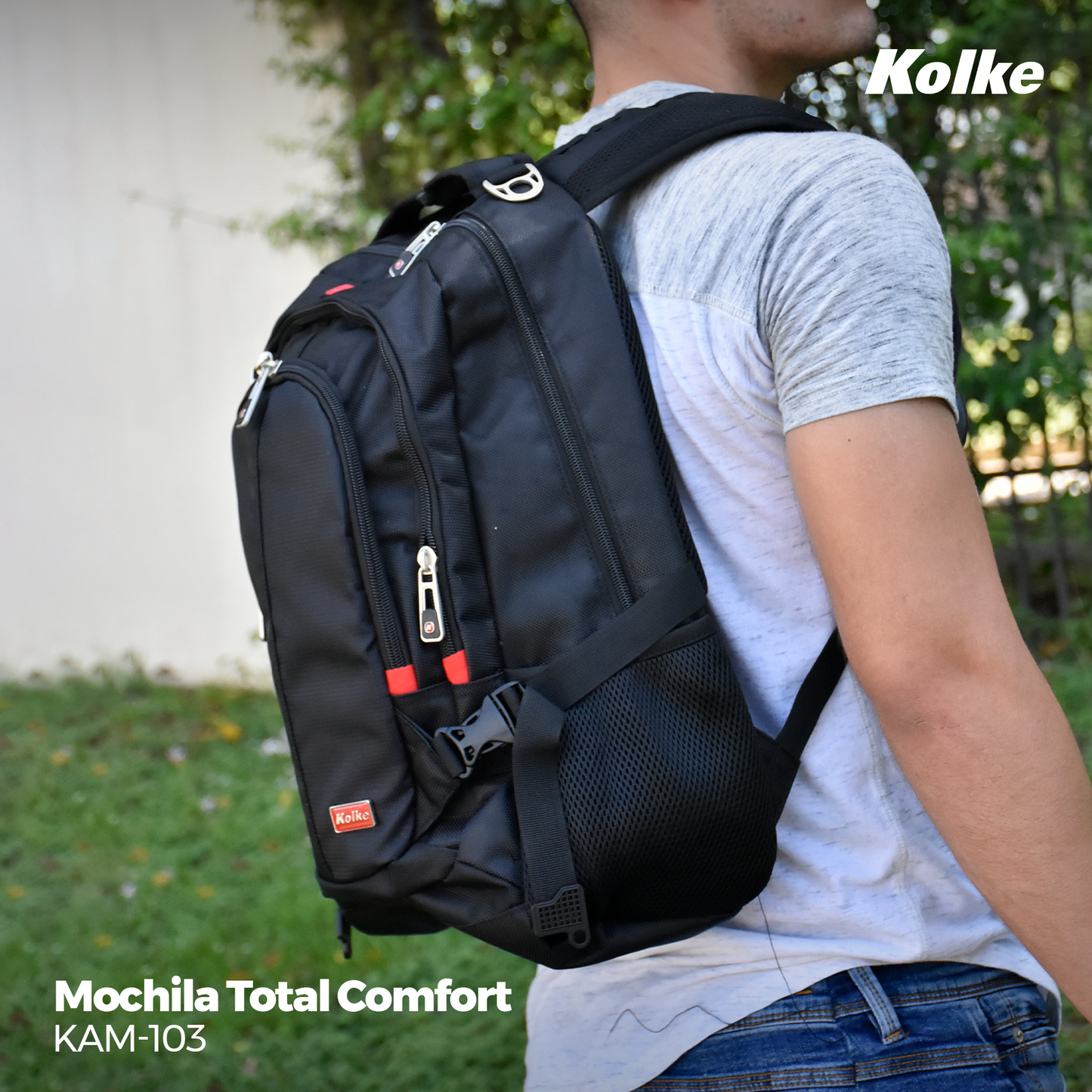 MOCHILA TOTAL CONFORT KAM-103