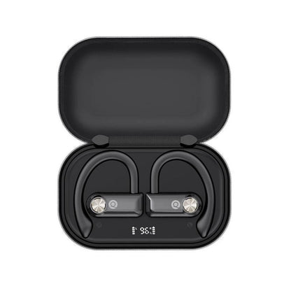 Auricular Deportivo Bluetooth TWS Quanta QTFOE10 IPX4 Negro
