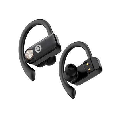 Auricular Deportivo Bluetooth TWS Quanta QTFOE10 IPX4 Negro