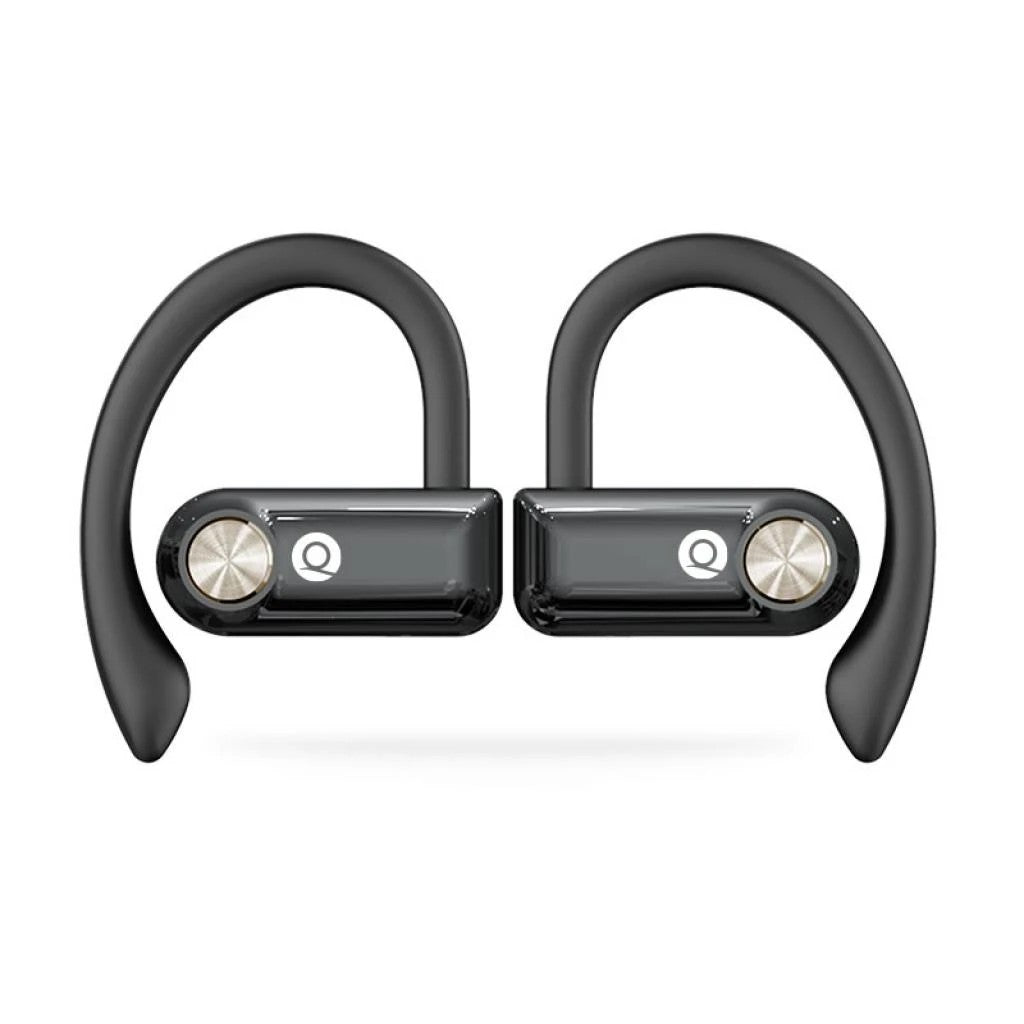 Auricular Deportivo Bluetooth TWS Quanta QTFOE10 IPX4 Negro