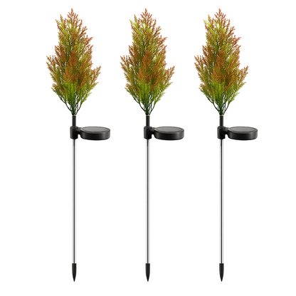 Lámpara Solar Decorativa con Diseño de Flor