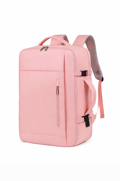 Mochila para Notebook SATE A-KP4026 15.6” Rosada con USB