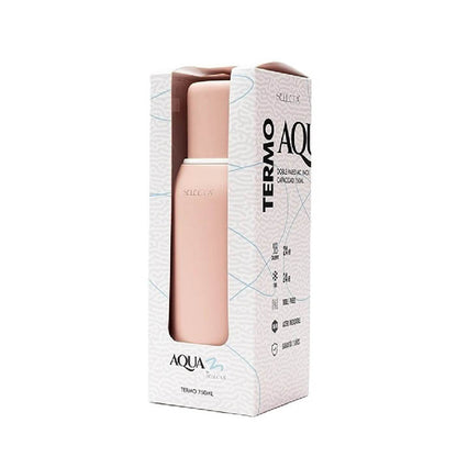TERMO 750ML DOBLE PARED ROSA AQUA SELECTA