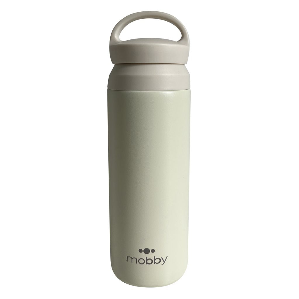 BOTELLA DEPORTIVA 500ML C/FILTRO CREMA MOBBY