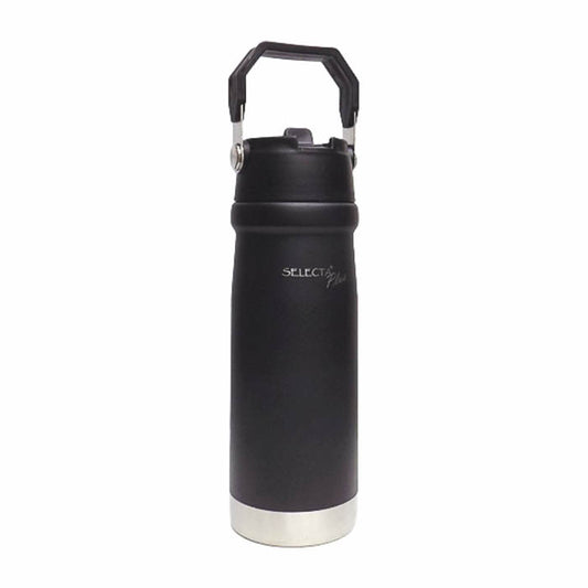 BOTELLA TERMICA 650ML DOBLE PARED NEGRO