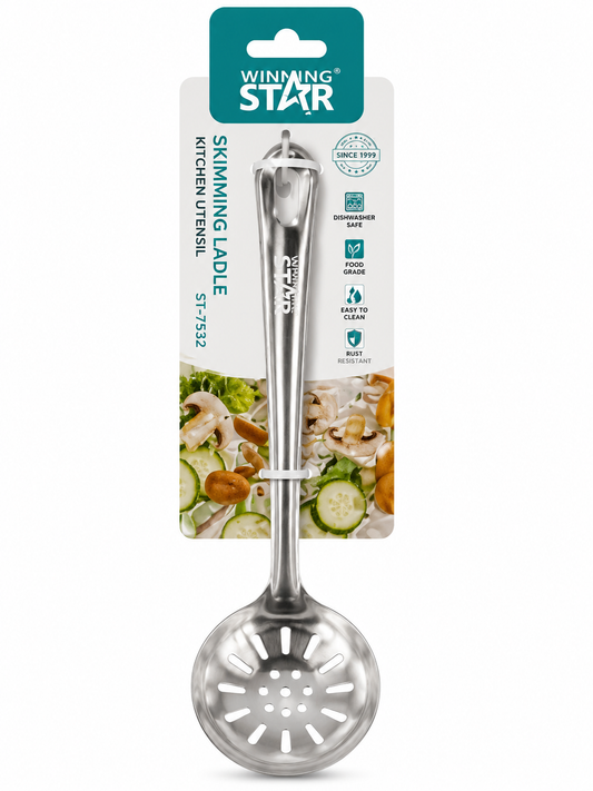 Cuchara de Acero Inoxidable ST-7532 23.4cm Resistente