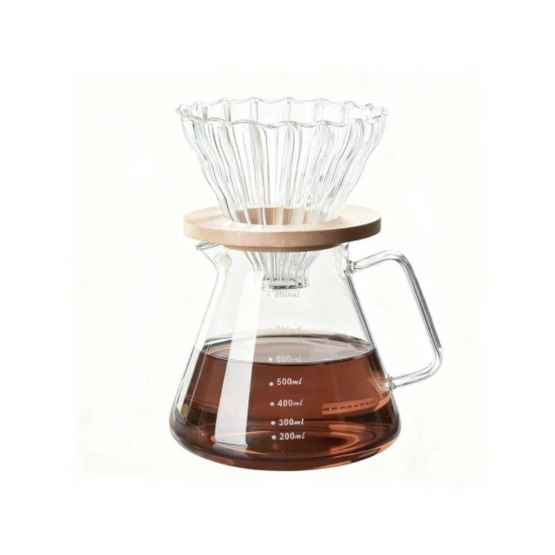 Cafetera de Goteo 800ml Borosilicato y Bambu Selecta