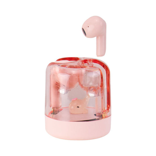 Auriculares Bluetooth SATE AE-T1361 color rosado