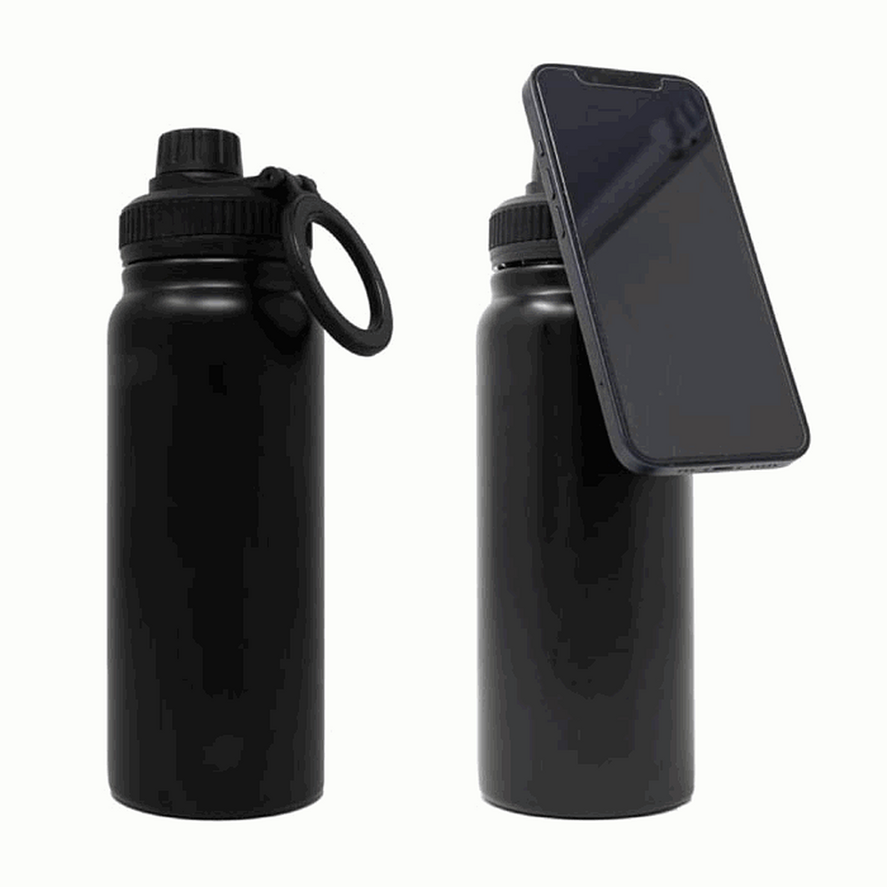Botella con Iman P/celular Termica Mobby