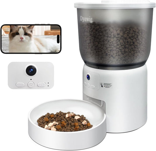 Smart Feeder™ 3L con Cámara HD – Comedero Automático Inteligente WiFi para Mascotas