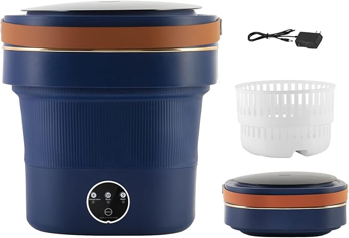 MINI LAVARROPAS PORTATIL AZUL LEVEL
