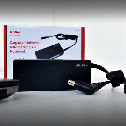 CARGADOR UNIVERSAL AUTOMATICO P/NOTEBOOK KCR-3286