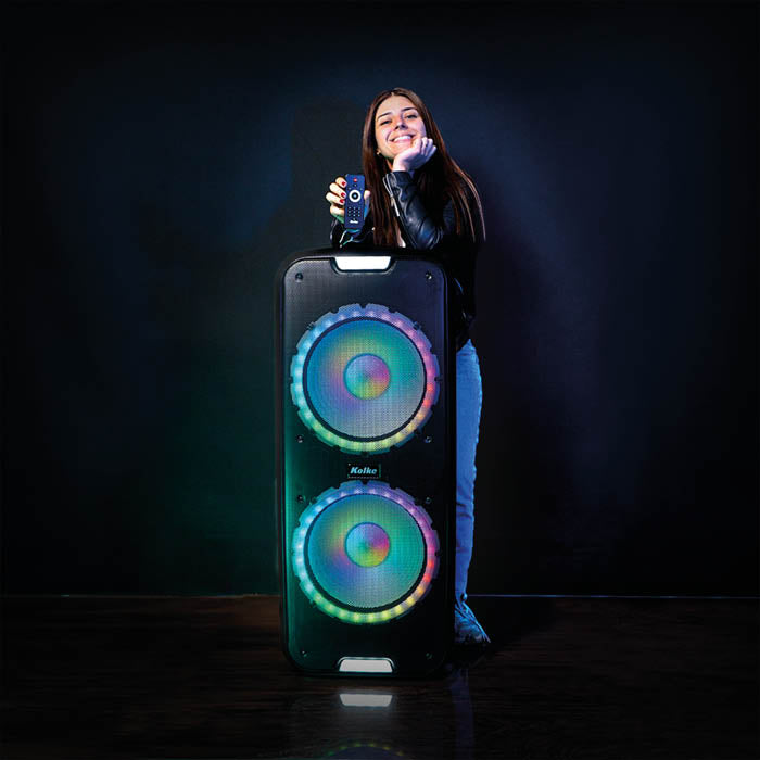 PARLANTE KOLKE KPG-303 FEST PRO DUAL 15"