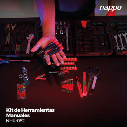 KIT DE HERRAMIENTAS MANUALES NAPPO NHK-052