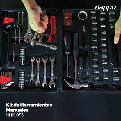 KIT DE HERRAMIENTAS MANUALES NAPPO NHK-053