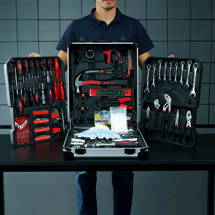 KIT DE HERRAMIENTAS NAPPO NHK-110 VALIJA 499PCS