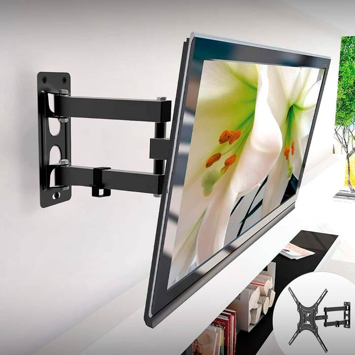 SOPORTE DE PARED ARTICULADO PARA TV DE 13"A 42"-KVS-588