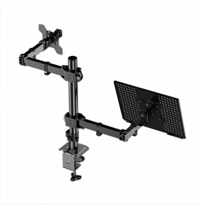 SOPORTE DOS BRAZOS MONITOR Y NOTEBOOK KVS-599