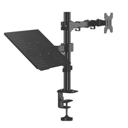 SOPORTE DOS BRAZOS MONITOR Y NOTEBOOK KVS-599