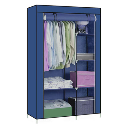 ROPERO DECOTEAM AZUL 105*45*170CMS DDR-005