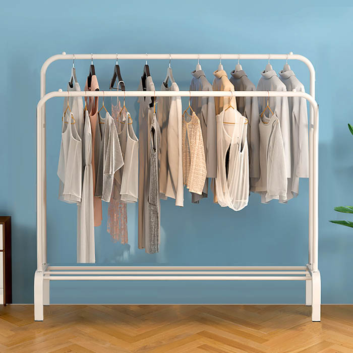 PERCHERO DOBLE DECOTEAM DDR-012 BLANCO