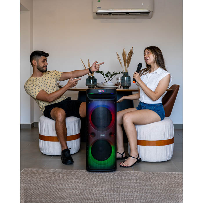 PARLANTE INALAMBRICO ACUSTIC 10" X 2 KPB-632