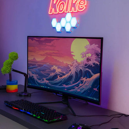 MONITOR LED CURVO 27" FULL HD KES-651