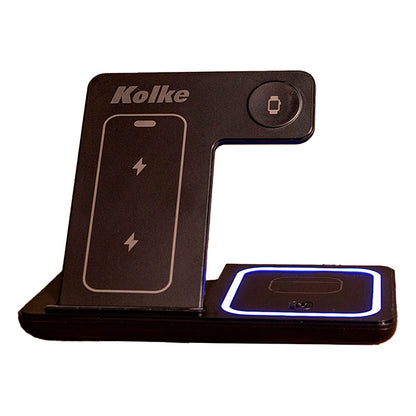 CARGADOR INALAMBRICO 3 EN 1 KCR-5662