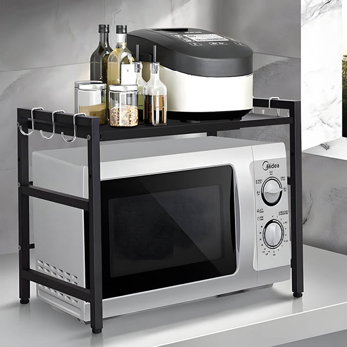 ORGANIZADOR DE ESTANTERIA RACK MICROONDAS AJUSTABLE DECOTEAM DMO-020