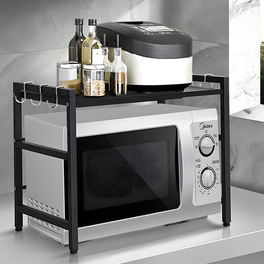 ORGANIZADOR DE ESTANTERIA RACK MICROONDAS AJUSTABLE DECOTEAM DMO-020