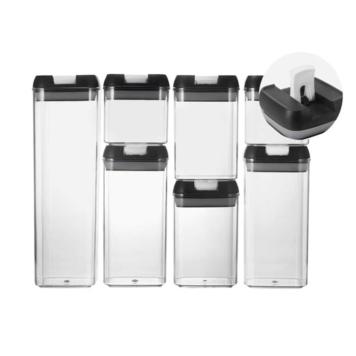 SET DE RECIPIENTES 7 PCS CROIX NEGRO CRC-013