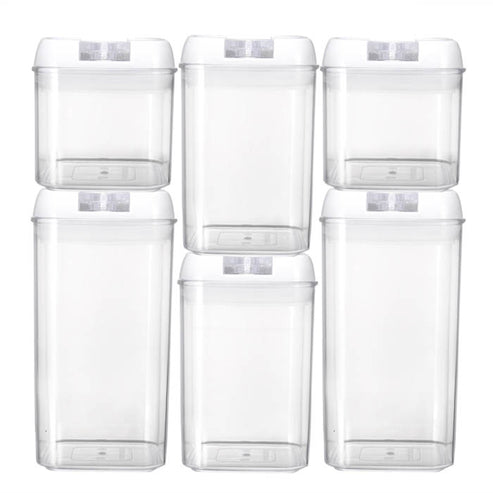 SET DE Recipientes DE 6 PCS Croix Negro CRC-012