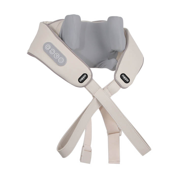 MASAJEADOR DE CUELLO, ESPALDA Y HOMBROS NAPPO NPM-208 BEIGE