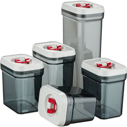 SET DE RECIPIENTES HERMETICOS 5 PCS CROIX CRC-015