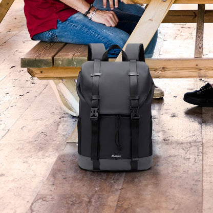 MOCHILA CASUAL EXPLORER KVM-691 NEGRA