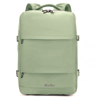 MOCHILA ANTI-ROBO JOURNEY KVM-654 VERDE AGUA