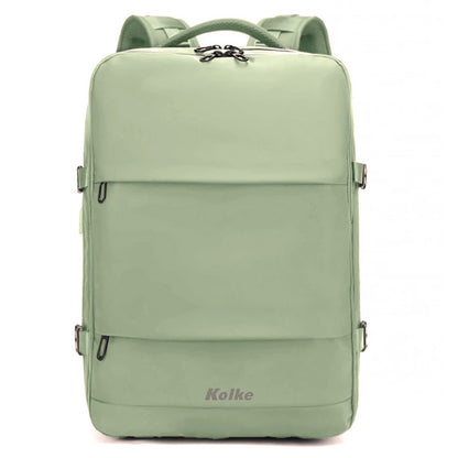 MOCHILA ANTI-ROBO JOURNEY KVM-654 VERDE AGUA