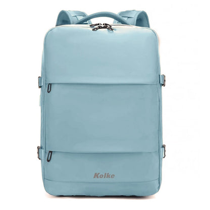 MOCHILA ANTI-ROBO JOURNEY KVM-654 CELESTE