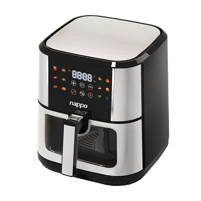 FREIDORA SIN ACEITE NAPPO DIGITAL 10L CON APP TUYA NEF-234 NEGRA