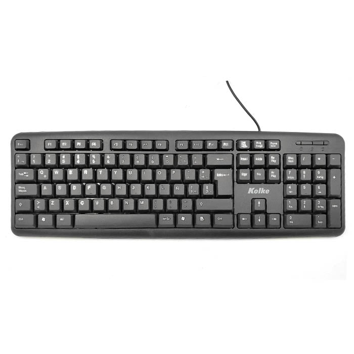 TECLADO KOLKE STANDARD EN ESPAÑOL KET-700