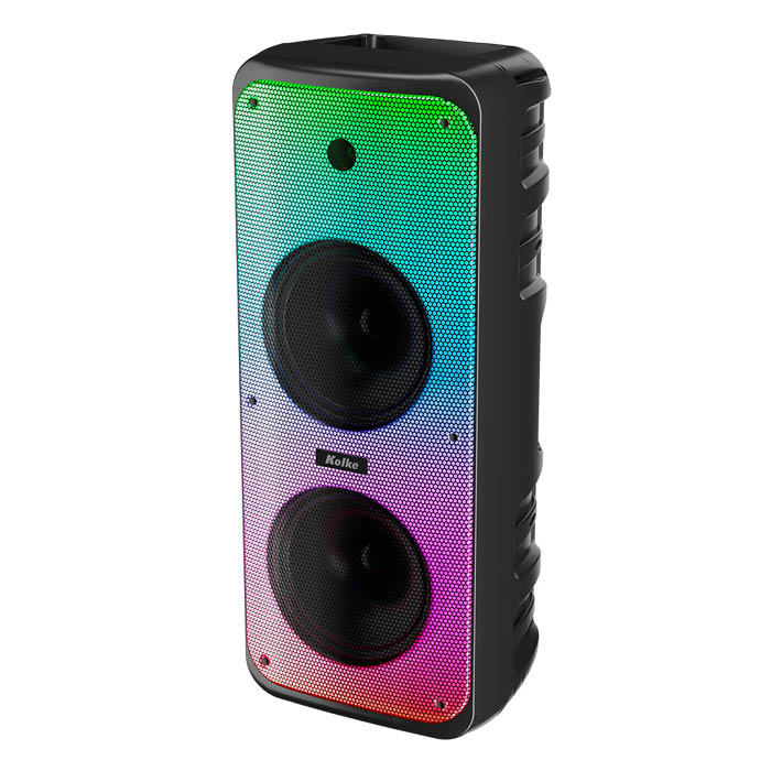 PARLANTE INALAMBRICO KOLKE DOBLE 8" VIBES KPB-702