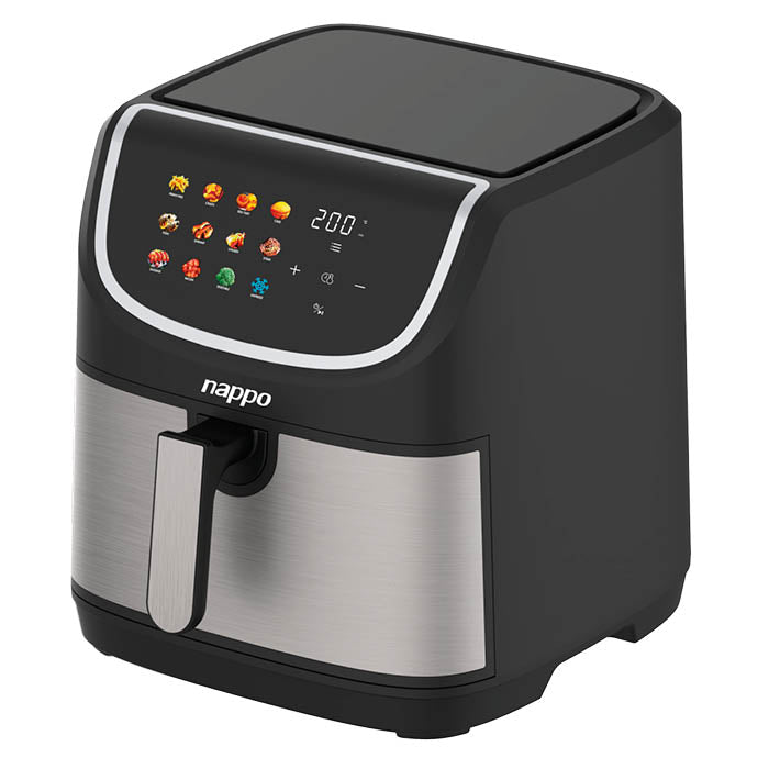 FREIDORA SIN ACEITE NAPPO DIGITAL 8L NEGRA NEF-242