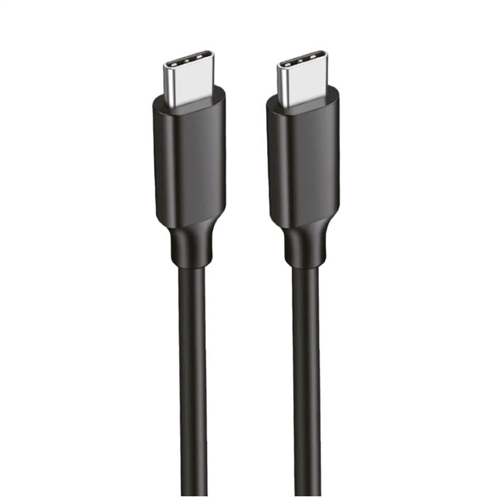 CABLE KOLKE USB TIPO C A TIPO C 20W NEGRO KCC-8708